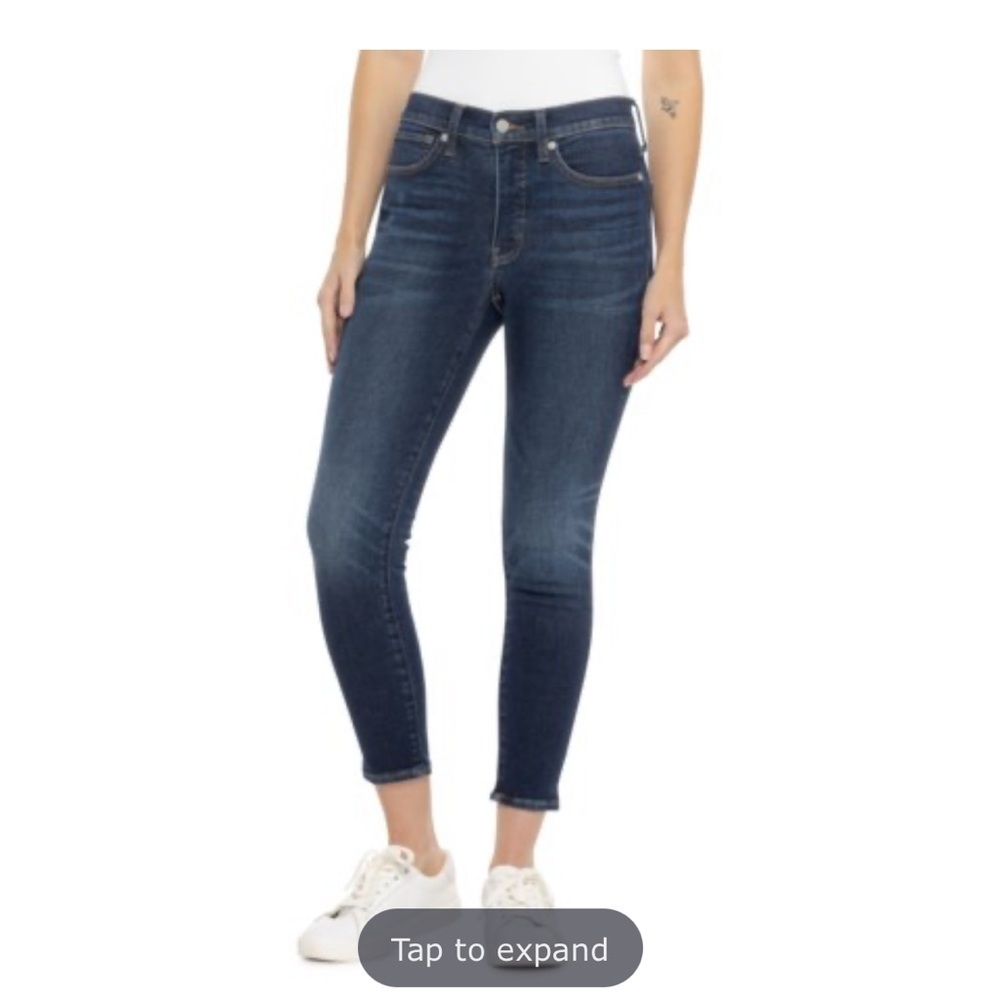 LUCKY BRAND CROP SLIM BRIDGETTE SKINNY JEANS WOMENS SIZE 8